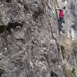 Lo que pueda - Luchando en un 6b+ de pura placa y friccin... pareca ms fcil desde abajo